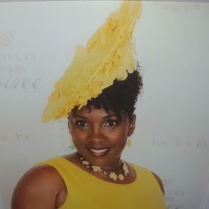 Canary Yellow Kentucky Derby Fascinator